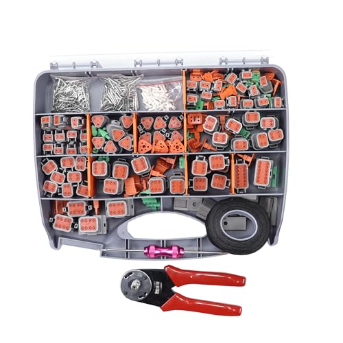 Connecteurs DT Deustch 482 pièces avec pinces pour faisceau moto et auto