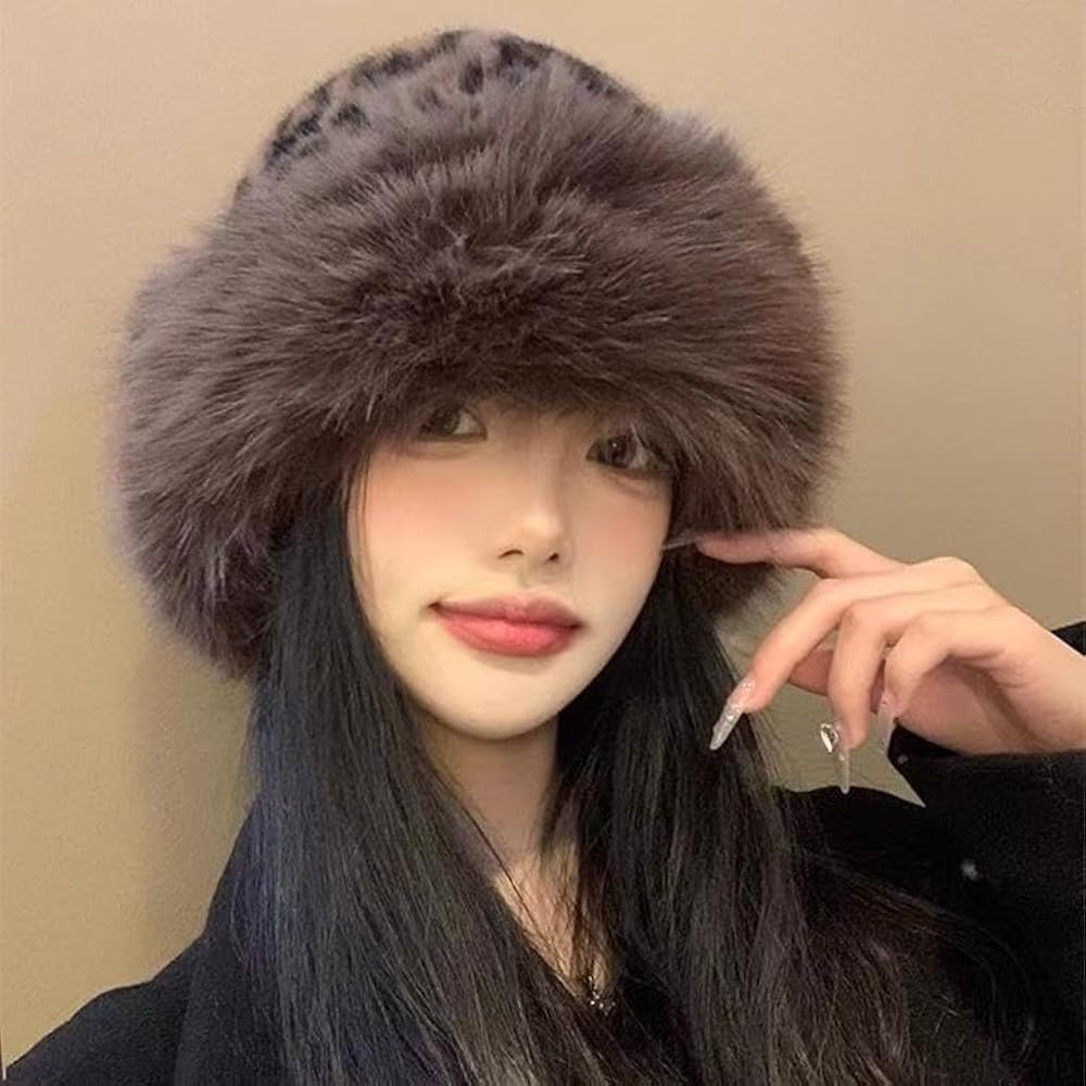 帽子 archive COACH beanie leopard grunge y2k Leopard Beanie Y2k Hat Cheetah 2000s Emo Grunge Cool Faux
