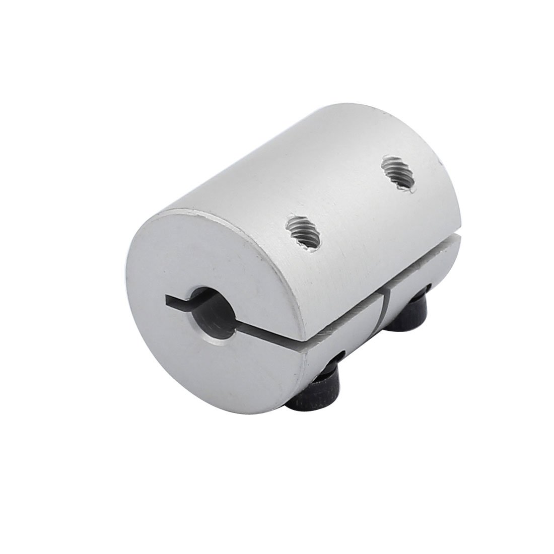 uxcell 5mm to 6mm Shaft Coupling 25mm Length 20mm Diameter Coupler Aluminum Alloy Joint Motor for 3D Printer CNC Machine DIY Encoder