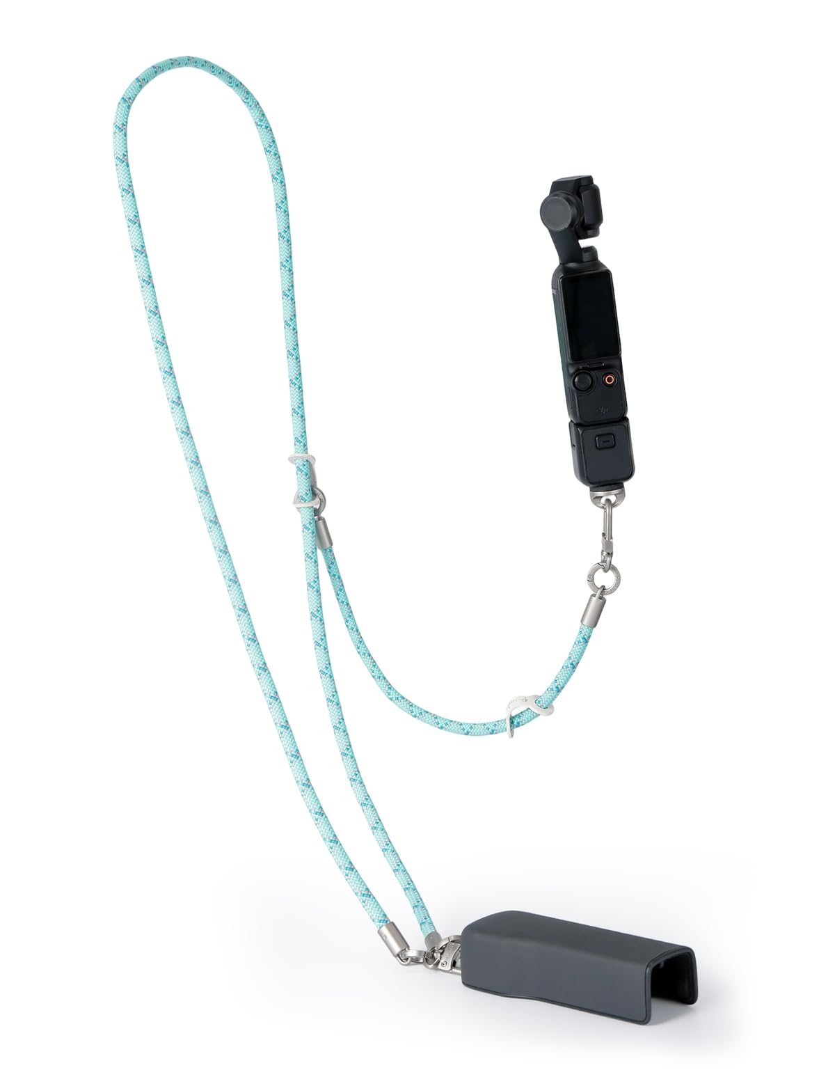 project-cb Pocket3 Lanyard,Phone Tether Tab 2,Crossbody & Wrist Strap,Lanyard for DJI Osmo Pocket 3, Phone Strap (Verdant-S)