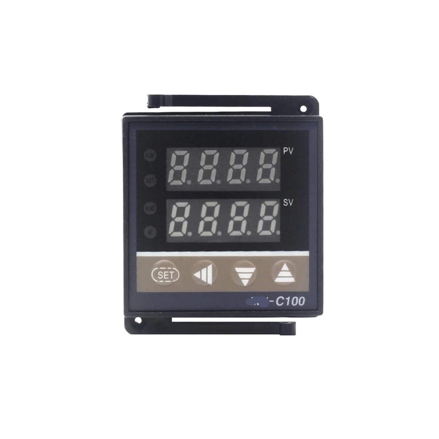 C100 Digital Temperature Controller C100 Thermostat 0-400℃ Input 40DA Relay 0-40A Heatsink VaneAims(SSR-40DA)