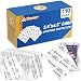 Trading Card Shipping Protector, 110 Pack 3.5" x 4.5" Plastic Shipping Inserts for Graded Cards, Waterproof Semi Rigid Protectors Better Than Cardboard Sheets for PSA Slabs