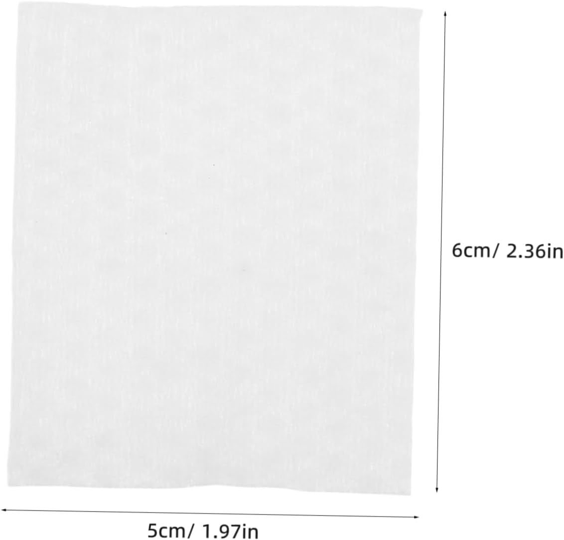 450pcs Cotton Makeup Pads with Pearl Texture Thick White Cotton image 2