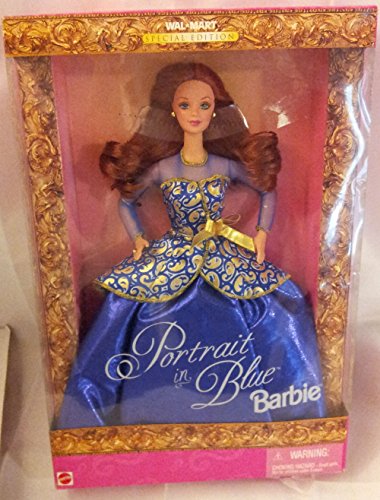 Muñeca Barbie Portrait in Blue miniatura 1