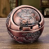 Amazon.co.jp: RNMGSY(売店) レトロ灰皿 レトロな灰皿、蓋付き