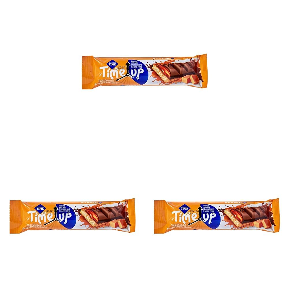 Çizmeci Time Up Karamelli 30g 3lü paket