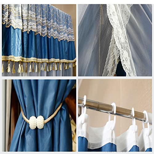 Moustiquaire lit double rose 135x200 anti-insecte avec support ciel de lit - 7