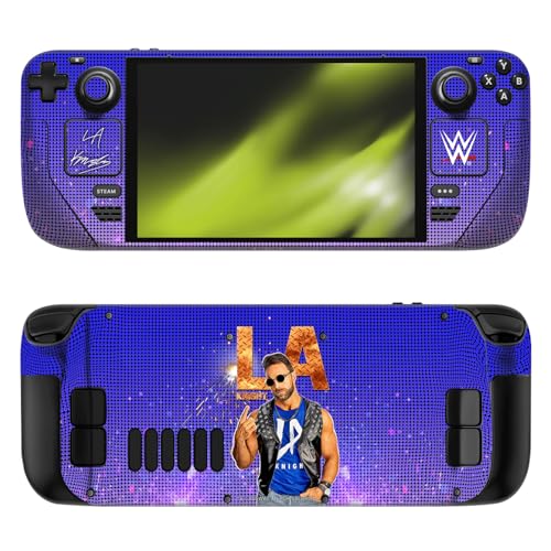 Head Case Designs Officially Licensed WWE Portrait LA Knight Vinyl Sticker Skin Decal Cover Compatible with Steam Deck OLED