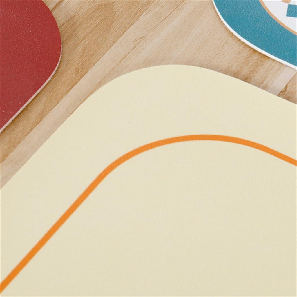 Classic Leather Meal Cushion Tableware Table Insulated Western Food Cup