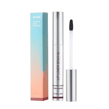 Peel Off Lip Liner Long Wear Lip Liner Lipstick Long Lasting Highly Pigmented Color Peel Off Lip Stain Lipsticks Makeup 01, One Size