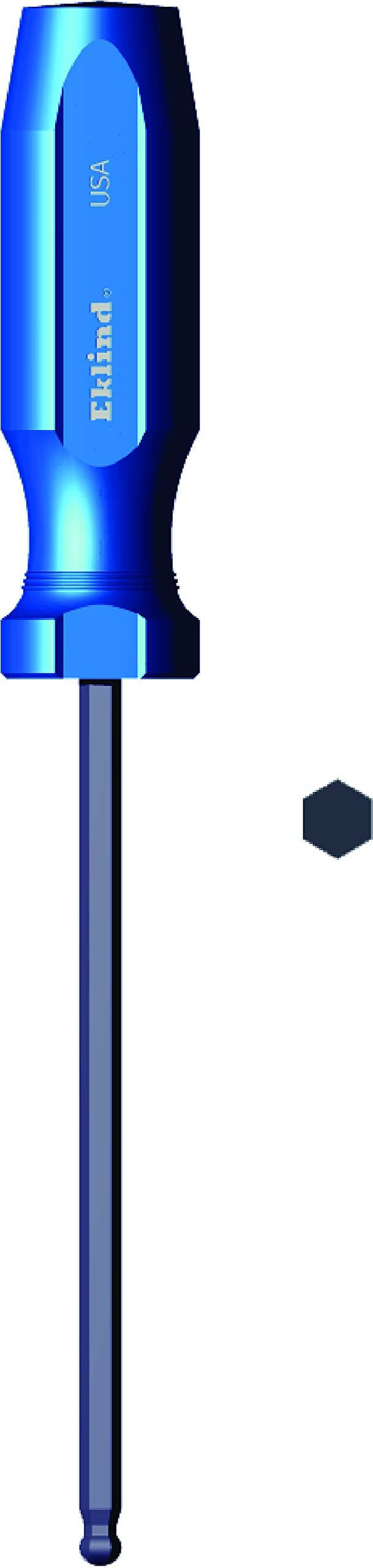 EKLIND 91624 12 MM Ball-Hex (allen) Screwdriver