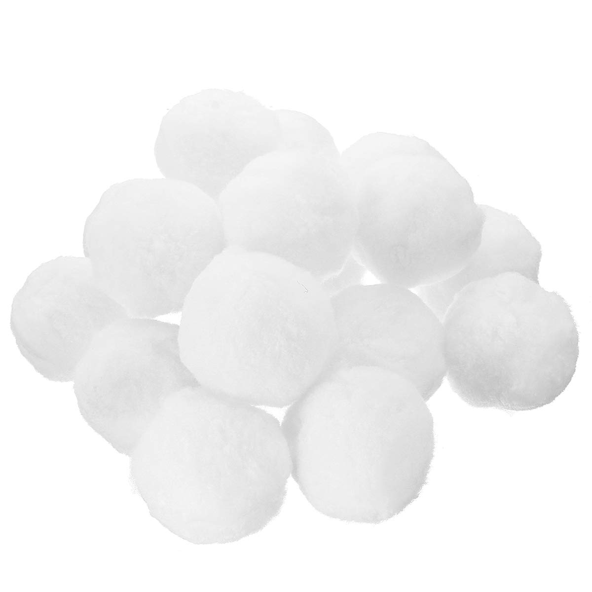 ChaRLes 700G 40mm Pool Filtre Boules Capacité Traitement De L'Eau Réutilisable Renouvelables Blanc Filtres Balle