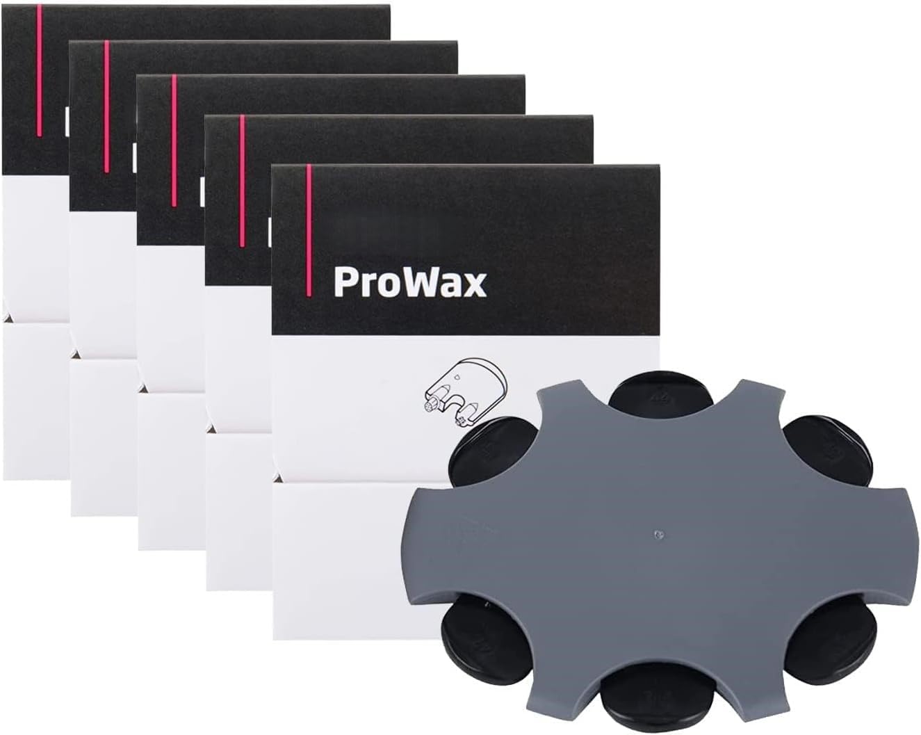 Oticon Prowax Hearing Aid Wax Guards, Replacement Filters (4 Pack/24 Pcs)