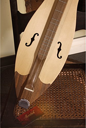 Roosebeck DMGWS4 Grace Mountain Dulcimer 4-String Vaulted Fretboard Spruce F-Holes thumb #2