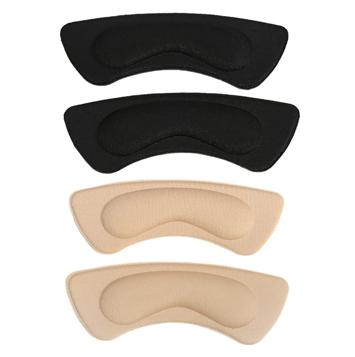 Heel Grips for Loose Shoes, Self Adhesive Foam Heel Cushion Inserts 4.05 x 1.37 In, Anti Slip Shoe Back Liners for High Heels Flats Pumps Sneakers, Blister Prevention and Heel Protection (2)-image-15
