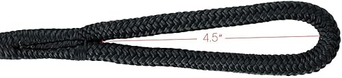 Miniatura 3 de Extreme Max BoatTector Premium Doble Trenza Nylon Fender Line