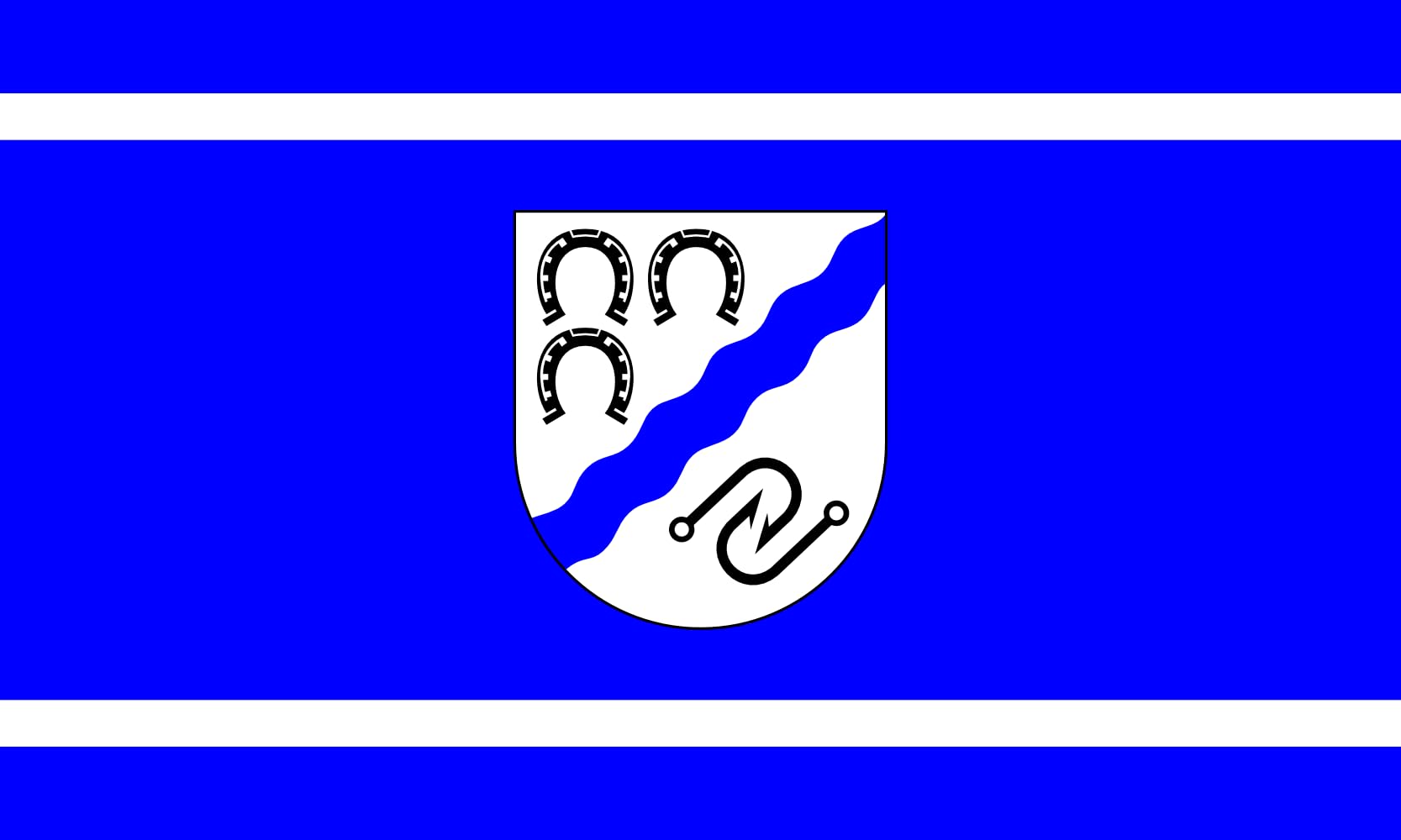 Flagge: Large Gemeinde Ummanz | 90x150cm