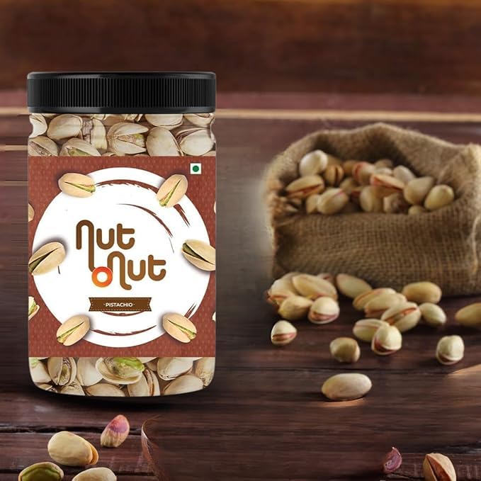 Image of Nut O Nut Dry Fruits Combo Pack 750 gm -Cashew(W240) 250gm, Almond 250gm, Pista 250g | Healthy Snacking Kaju Badam Pista Combo Pack | Natural & Crunchy Nuts-Mix Dry Fruits and Nuts- Diwali Gift pack