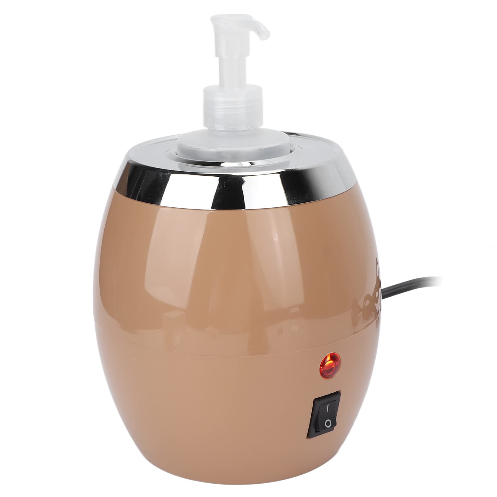 Changor Chauffe Huile de Massage, Absorption Facile Distributeur de Chauffe-Lotion électrique Maximum 60 ℃ Taille pour la Crème(EU Plug 220V)
