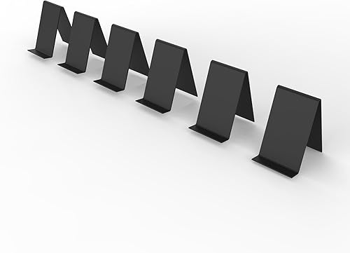 Miniatura 3 de 6 Pack Acrylic Book Stands for Display Clear Book Holder Book Display Book Display Stand for Displaying Newspaper Magazines Notebooks Textbooks CDs