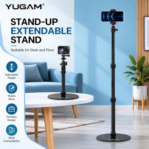 Image of CM-03 84cm Wall & Ceiling Mount Boom Arm, Adjustable Photography Studio Support Stand for LED Video Light, Ring Light, Strobe Flash, Softbox & Mobile Holder