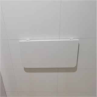 Mesa plegable montada en la pared, ahorro de espacio, mesa plegable para lavandería, para espacios pequeños, cocina, hogar, oficina, color blanco (60 x 20 cm)