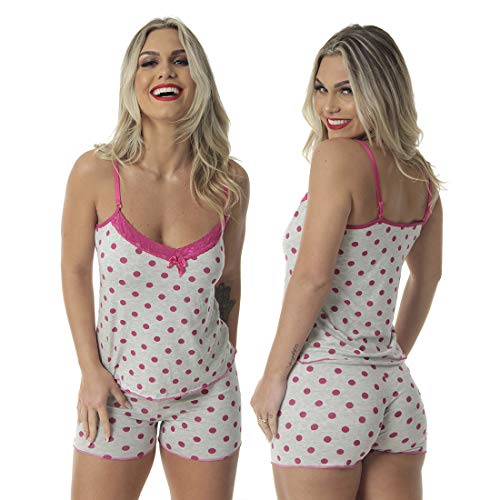 Kit 2 Short Doll Vivi (G, CINZA/MARINHO)