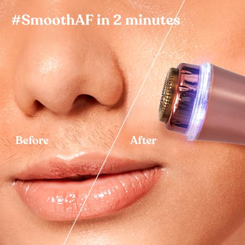 Bombae Mini Trimmer For Women|Eyebrow Trimmer| Facial Hair Removal Machine | Trimmer For Women|Hypoallergenic & Lipstick-Sized Facial Hair Remover | Peach Fuzz, Chin, Sideburns - Image 6