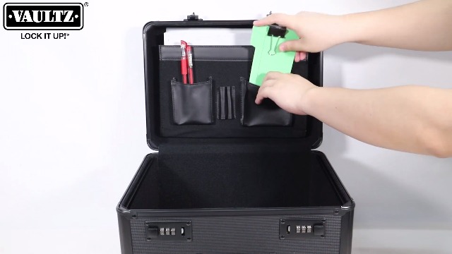 Watch Vaultz Locking File Security Box, Letter Size, Tactical Black on ...