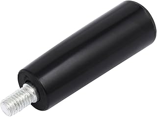 Aexit M8 Male Ball Knobs Thread 76mm Long Plastic Handle Revolving Hand Grip for Male Ball Knobs Milling Machine