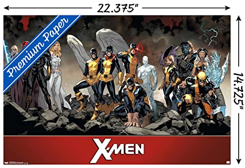 Poster X-Men Marvel Comics pour remplacer un mur blanc vide facilement