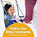 Jungle Gym Kingdom Toddler Swing - Heavy Duty, High Back, Full Bucket Baby Swing Seat with Coated Chains for Outdoor Use - Fully Assembled - Blue