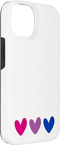 Miniatura 6 de Funda para iPhone 14 Pro Bisexual Pride Flag Heart Bi Sexual LGBT Hombres Mujeres