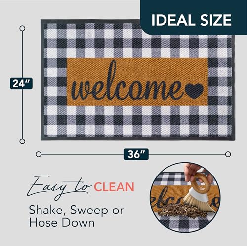 Ubdyo Welcome Mat - Doormat For Front Door Outside thumb #1