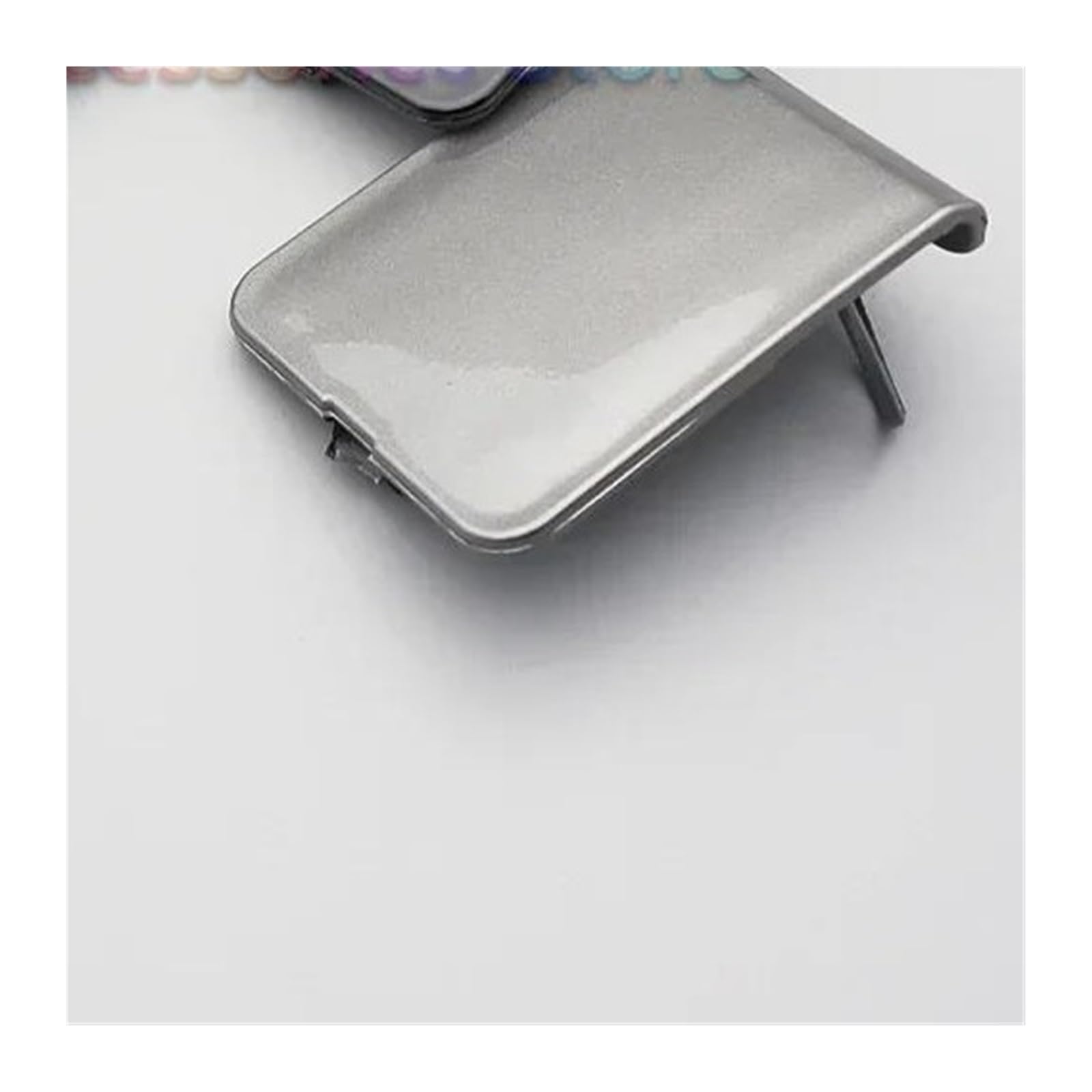 Cmggmkezdp Grey Car Eye Hook Cover For N&Issan For Qashqai For Dualis J10 2008 2009 2010 2011 Front Bumper Towing Hook Eye Cover Lid Hauling Trailer Cap 622A0-Je20a Towing Eye Cover(Grey)