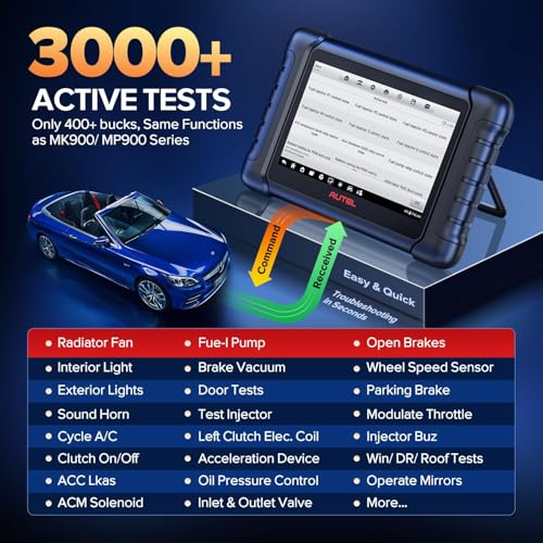 Autel MaxiCheck MX808S soluciona fallos electronicos con diagnosis en todo sistema 6