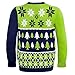 FOCO NFL Seattle Seahawks BUSY BLOCK Ugly Sweater, Medium