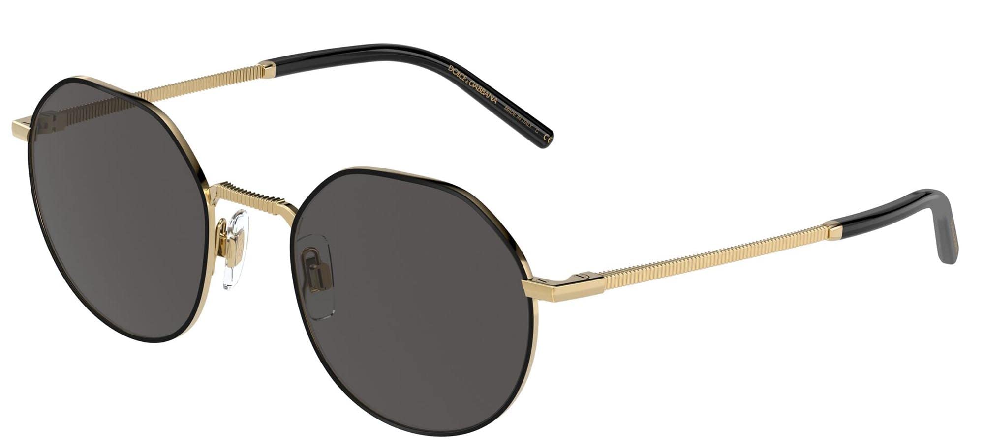 DG 2286 men Sunglasses GOLD/GREY 52/21/145