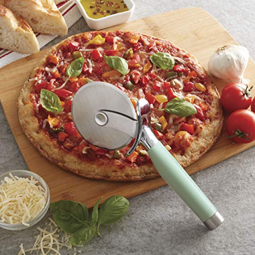 KitchenAid Roda de pizza gourmet, tamanho único, pistache fosco, 22,7 cm