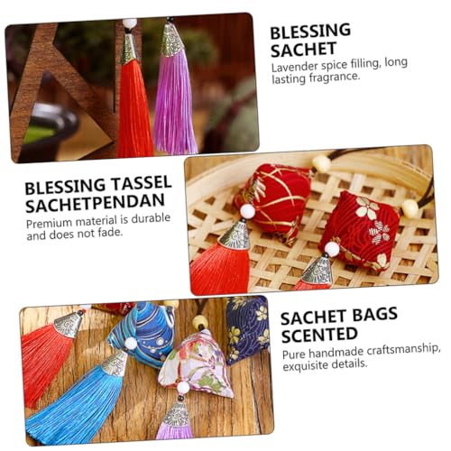 IMIKEYA 5 pcs sachets perfumados estilo japonés miniatura 3