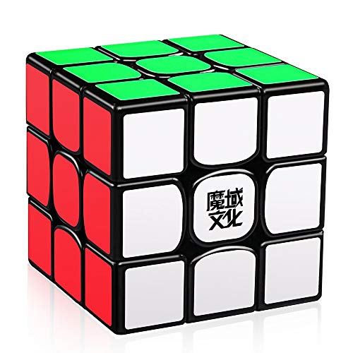D-FantiX Moyu Weilong GTS V2 3x3 Speed Cube, Moyu Weilong GTS2 3x3x3 Magic Cube Puzzle Black