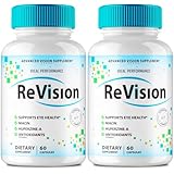 IDEAL PERFORMANCE (2 Pack) Revision Eye Supplement Pills Advanced Vision 2.0 Eye Care Complex Vitamin Capsules Pro (120 Capsules)