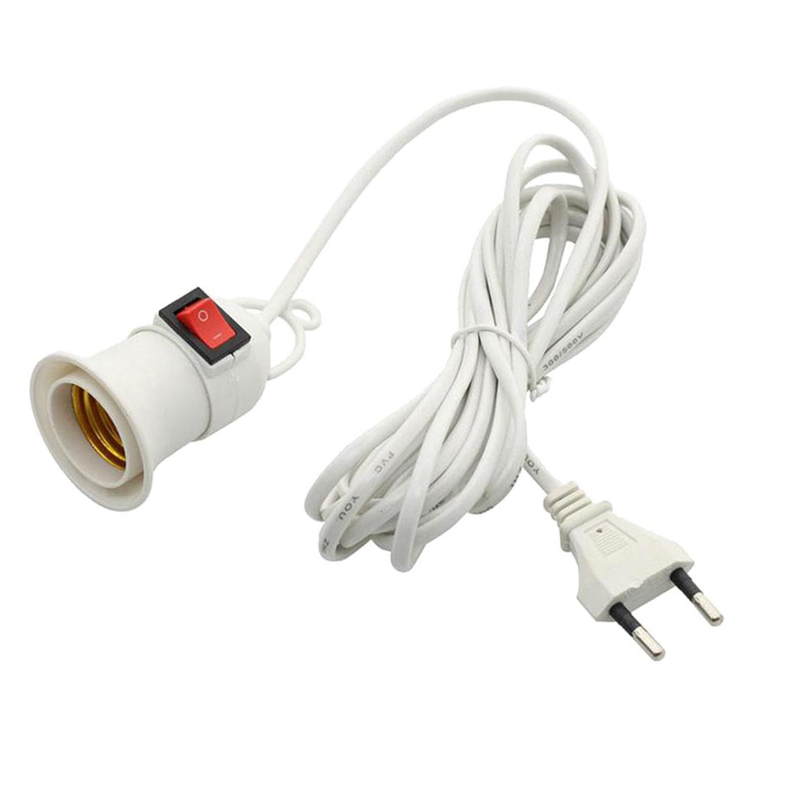 ATORSE E27 Light Socket with Wire E27 Lamp Base for Desktop Hallway Home Decoration 4m|Home & Garden|Lamps, Lighting & Ceiling Fans|Lighting Parts & Accessories-picture-16