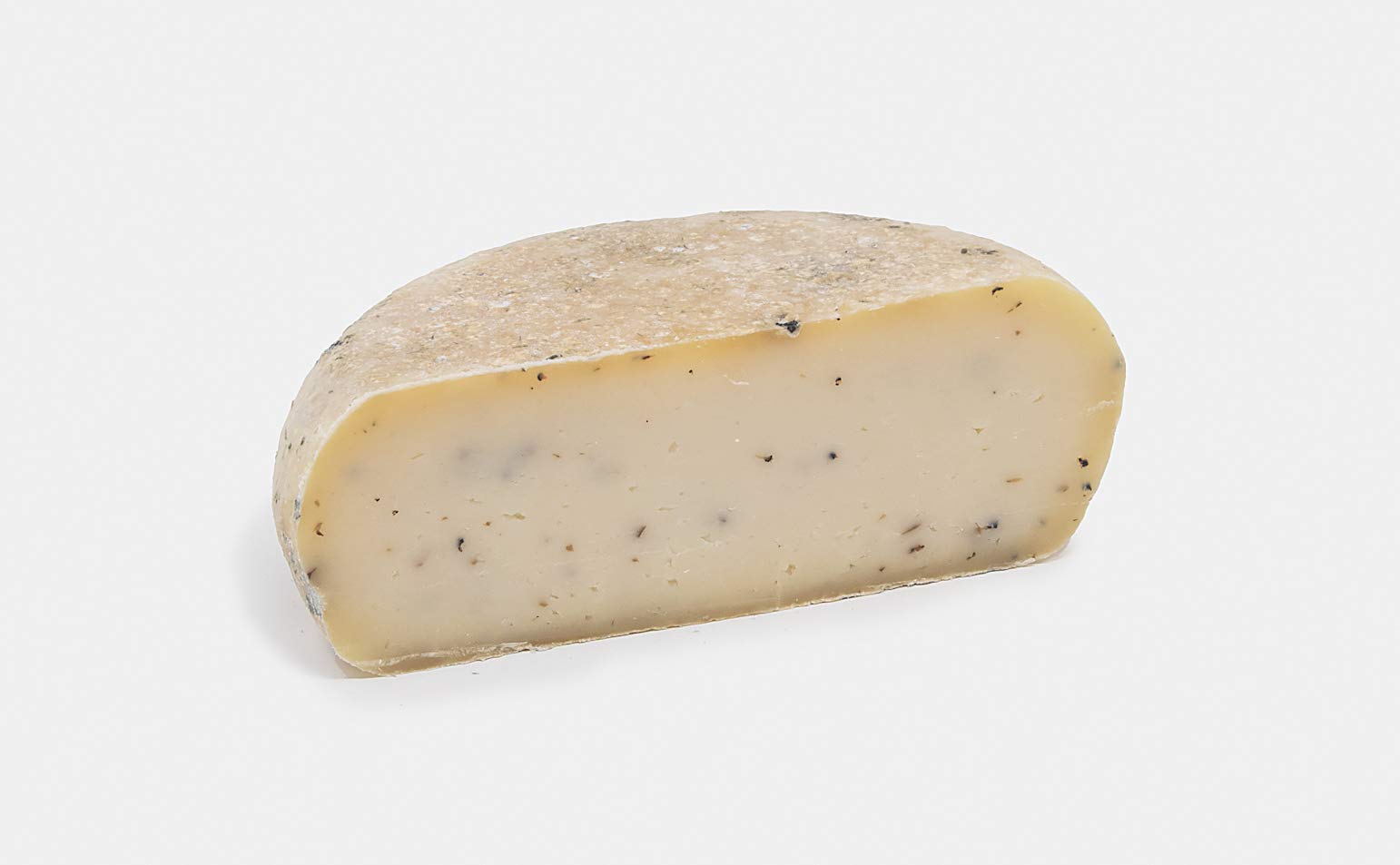 Pecorino al Tartufo | trancio sottovuoto da 0,3 kg | formaggio artigianale toscano | Salumificio Artigianale Gombitelli - Toscana
