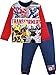 Pyjama officiel pour enfant avec personnages de 4 à 12 ans, Transformers (rouge/bleu marine), 9-10 ans