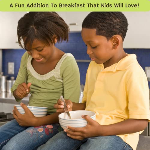 Assorted Colored Dehydrated Mini Marshmallow Bits | By Blue Clover Foods | Colorful Dessert Perfect For Cereal, Hot Cocoa, Desserts, And More | 8 Ounces In A Resealable Stand Up Bag | 1/2 Pound Bag #TOP6