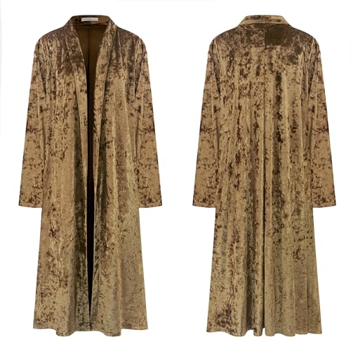 Image of R.Vivimos Women's Long Sleeves Casual Velvet Jacket Open Front Cardigan Coat Outerwear