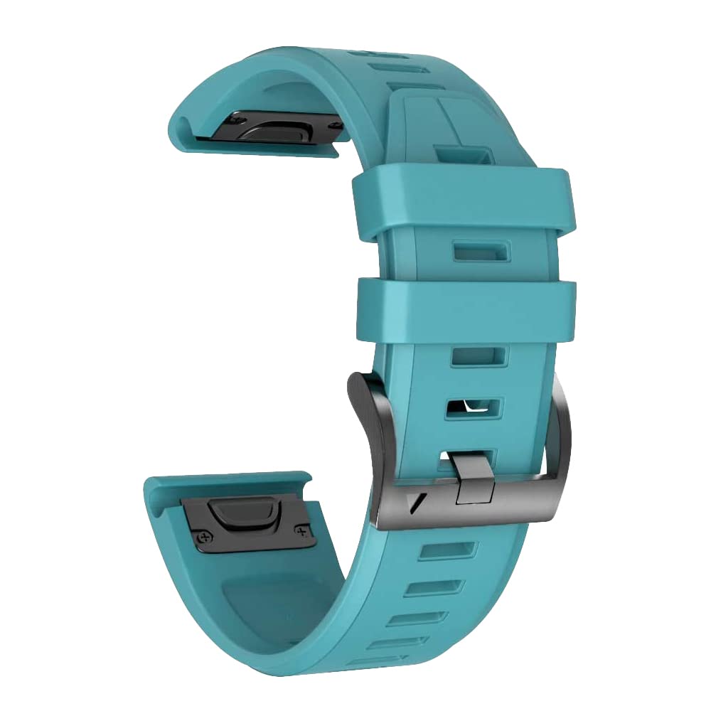 Bracelet silicone anti-irritation avec version rapide 22mm pour montre de golf S62 - 8