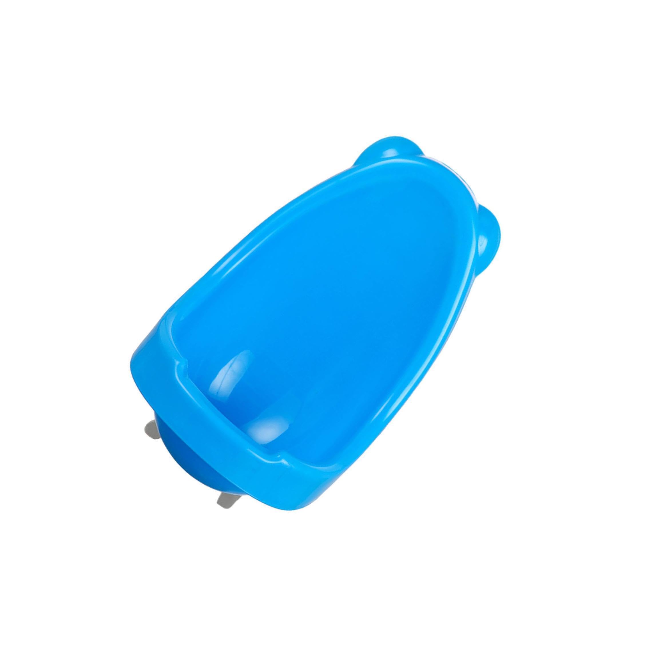 Poxzsfx Boys Blue Urinal Potty Trainer Fun Aiming Target Removable Easy To Install Anywhere Lightweight And Easy To Clean. Potty Trainer Urinal For Toddlers, 30X17.5cm