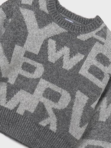 Mayoral Jacquard Jumper for Girls H. Lead3